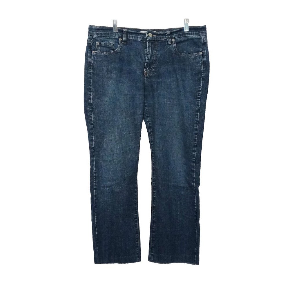 Old Navy Boot-Cut Stretch Ultra Low Waist Jeans Size US 12 Short